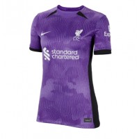 Camisa de Futebol Liverpool Mohamed Salah #11 Equipamento Alternativo Mulheres 2023-24 Manga Curta